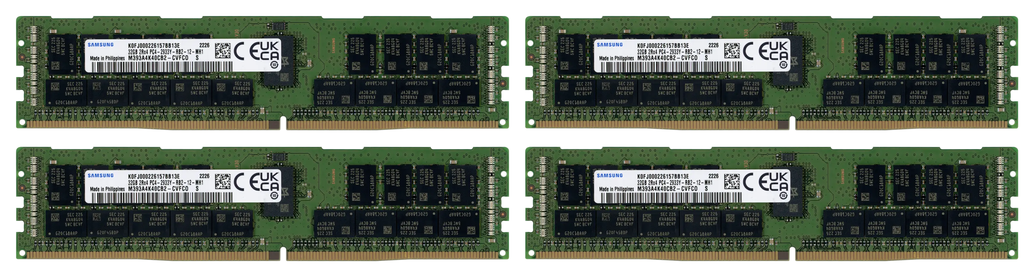 Samsung 32GB RAM-Modul DDR4 2933 MT/s PC4-2933Y-R RDIMM ECC